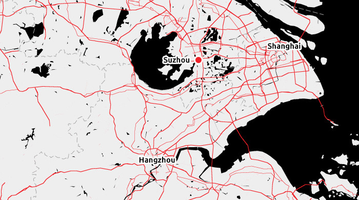 China facility map